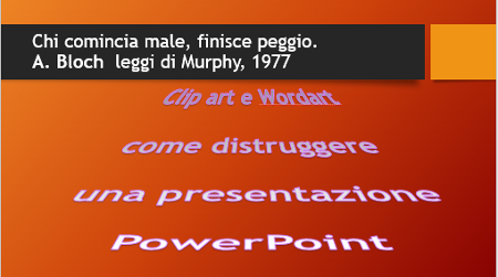 Progettare la presentazione in PowerPoint | utilizzare clip art e wordart nelle diapositive