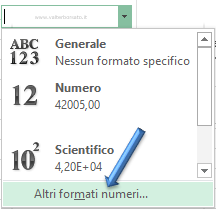 Excel | Formattazione numerica