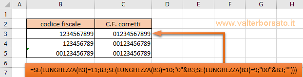 La Funzione Lunghezza di Excel | Utilizzare LUNGHEZZA per gestire gli zeri iniziali e controllore codici numerici