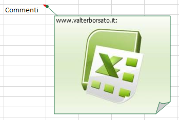 Versioni Excel precedenti alla 365. Come personalizzare il commento (Colore, Immagini, Forme e Trame)i | Personalizzazione immagine commento