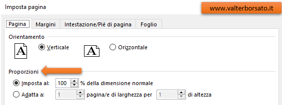 Come stampare in Excel: Adattare il documento a una o più pagine di altezza e larghezza