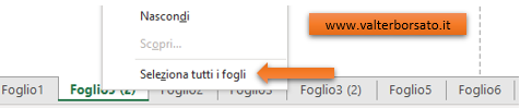 Come stampare in Excel: selezionare e Definire l'imposta pagina contemporaneamente per più fogli di lavoro