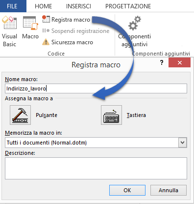 WORD | Registratore di Macro