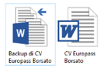 Trucchi Word: copia di backup del documento